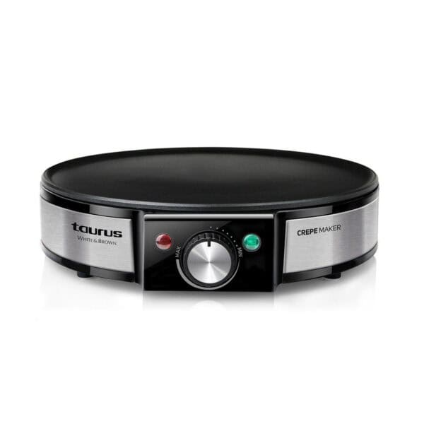 Taurus - Crepe Maker Stainless Steel Black 30cm - TAU968382