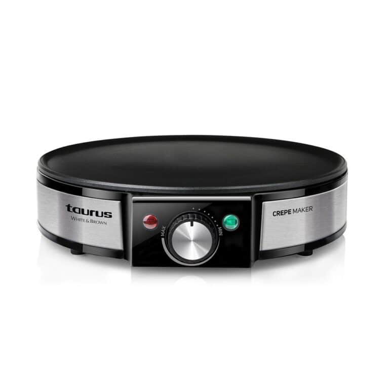 Taurus - Crepe Maker Stainless Steel Black 30cm - TAU968382