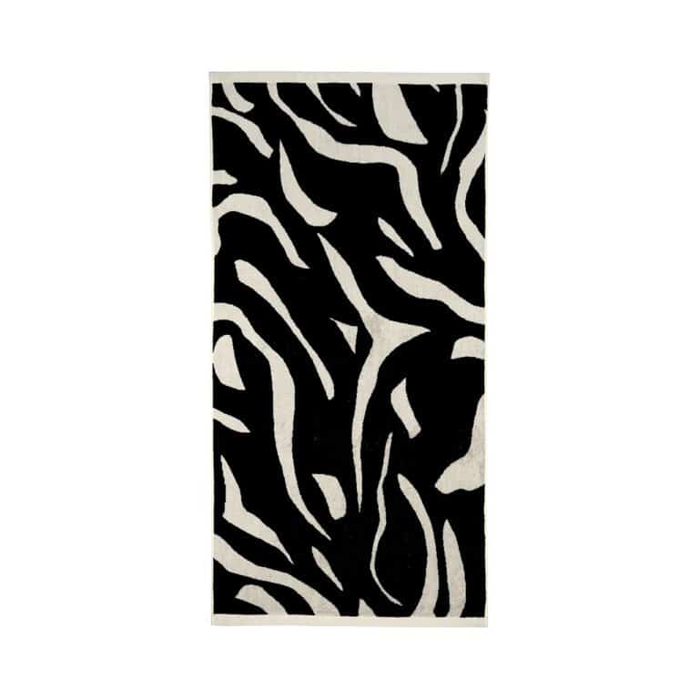 Linen House - Zeppelin Towel - Black