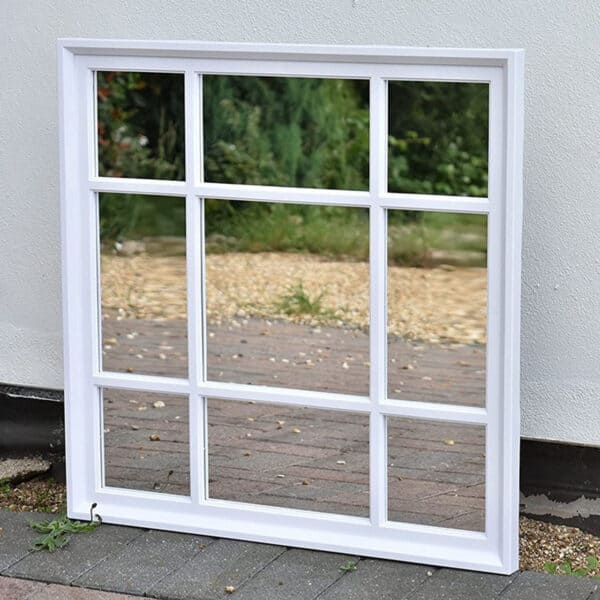 Softy Homes - Wall Mirror 60x60 (Available in 2 Colours) - White