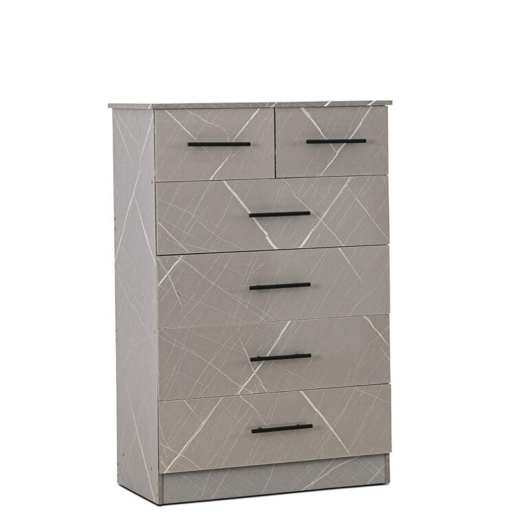 Chest of Drawers - Light Grey
