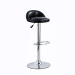 Black PU Leather Bar Chair