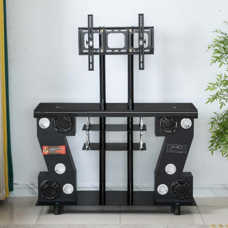 TV Stand With Speakers And Mount