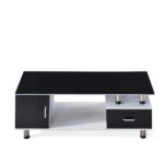 Contempory Coffee Table - White + Black