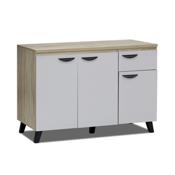 3 Door Base Light Grey + Sonama Oak