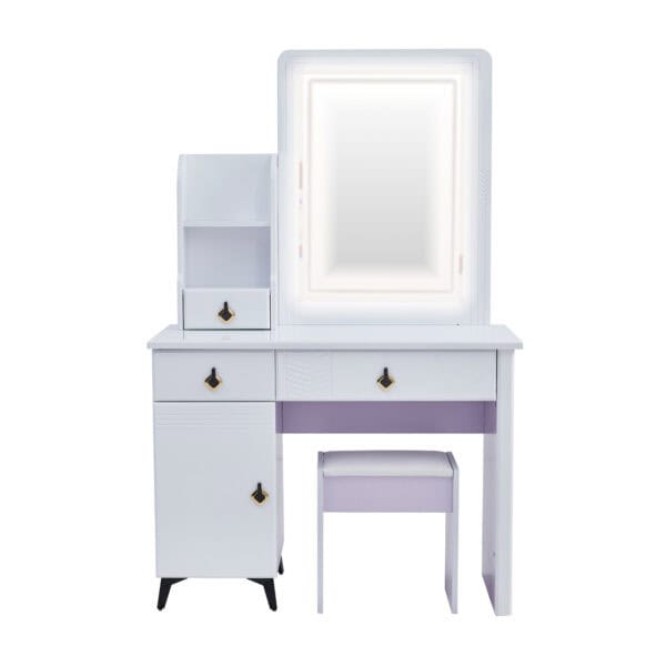 Dressing Table With Stool And Lights