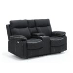 Premium Console 2 Seater Recliner Sofa - Available in 2 Colours