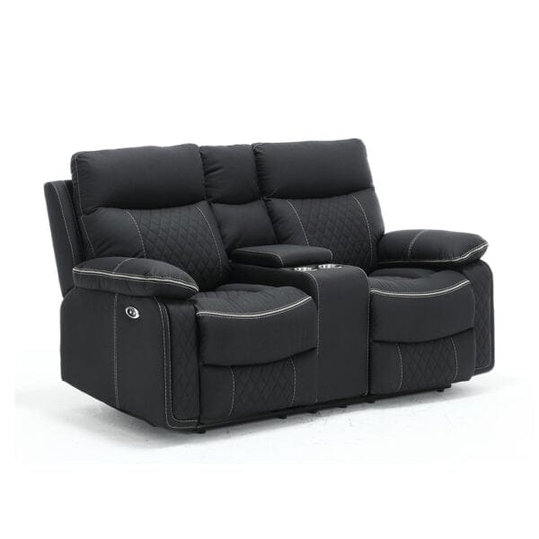 Premium Console 2 Seater Recliner Sofa - Available in 2 Colours
