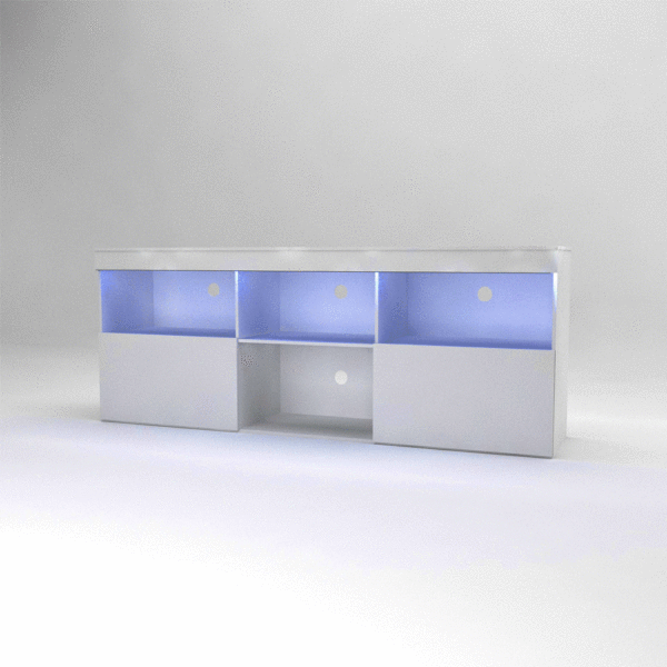 Paris TV Cabinet with LED Lights