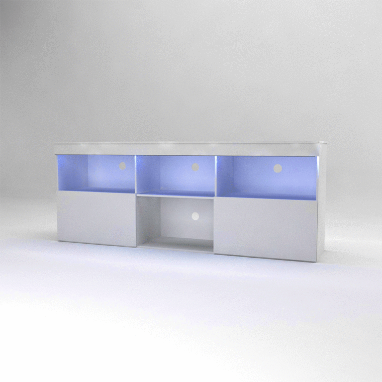 Paris TV Cabinet with LED Lights