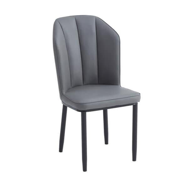 Modern Dark Grey Dining Chair