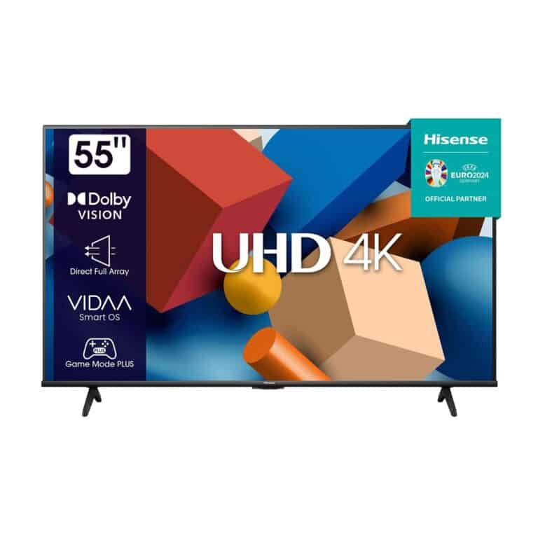 Hisense - 55" A6K 4K UHD Smart TV with HDR & Dolby Digital - 55A6K