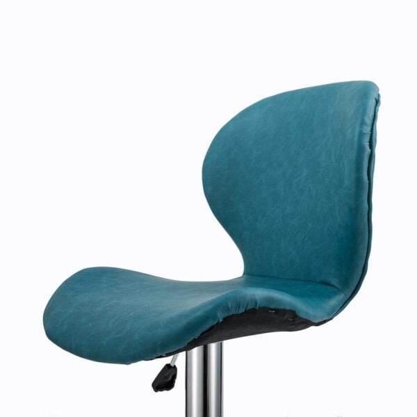 Black PU Leather Bar Chair