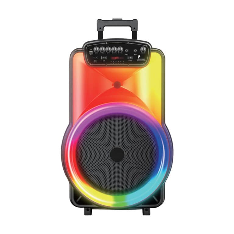GZMTN - Trolley Bluetooth LED Stereo Portable Party Speaker - 1201