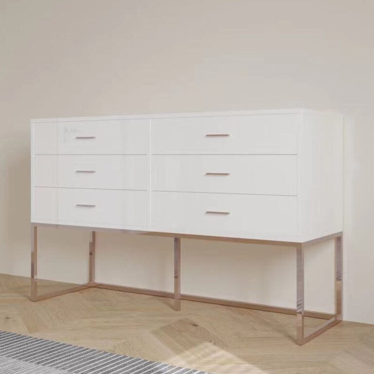 6 Drawer Chest of Drawers - Available in 2 Colours
