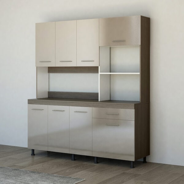 Ingrid Kitchen Scheme - Cappuccino + White