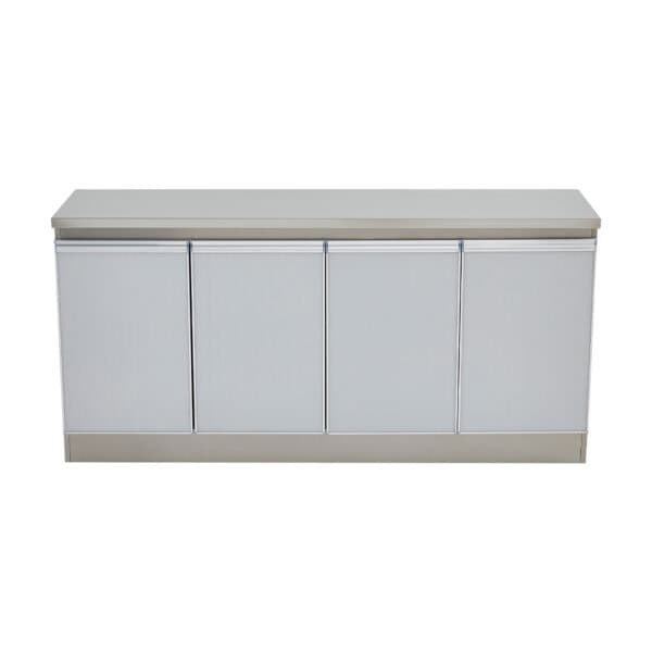 Contemporary Metal 4 Door Base