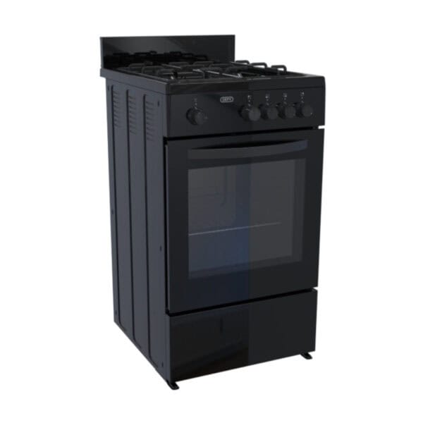 Defy - Black 4 Burner Gas Stove - DGS568