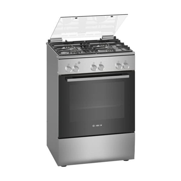 Bosch - Freestanding Gas Cooker Stainless steel - HGA120E50Z