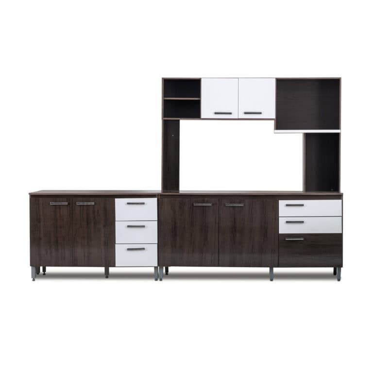 Brazilian Kitchen Unit with Base - Arezo and White