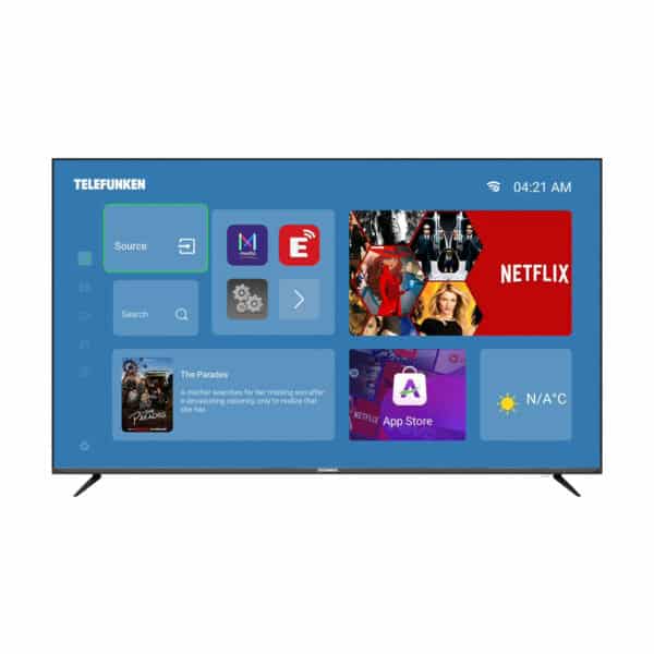 Telefunken - 65" UHD Smart LED TV - TLEDDS65UHD