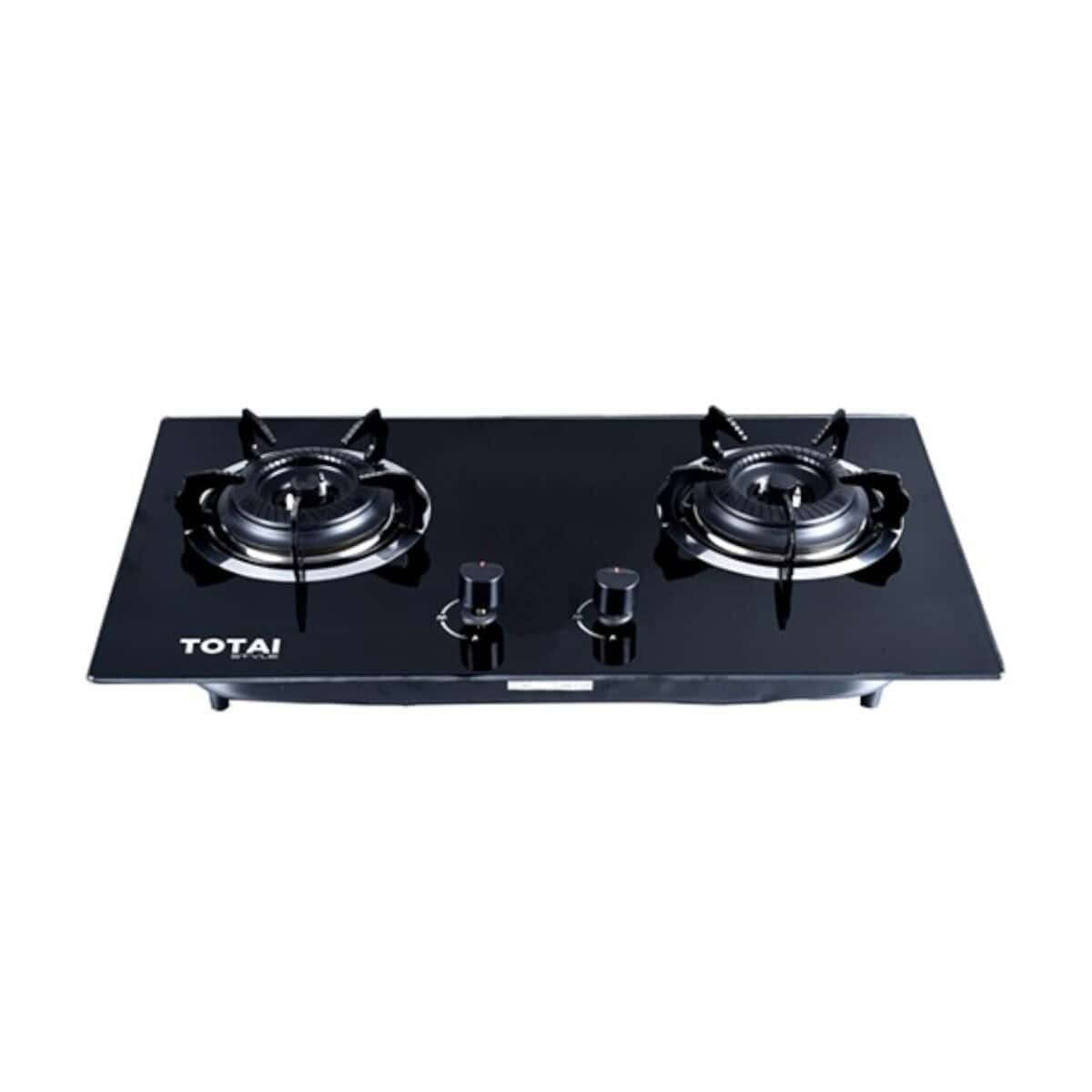 Totai 2 Burner Gas on Glass Hob