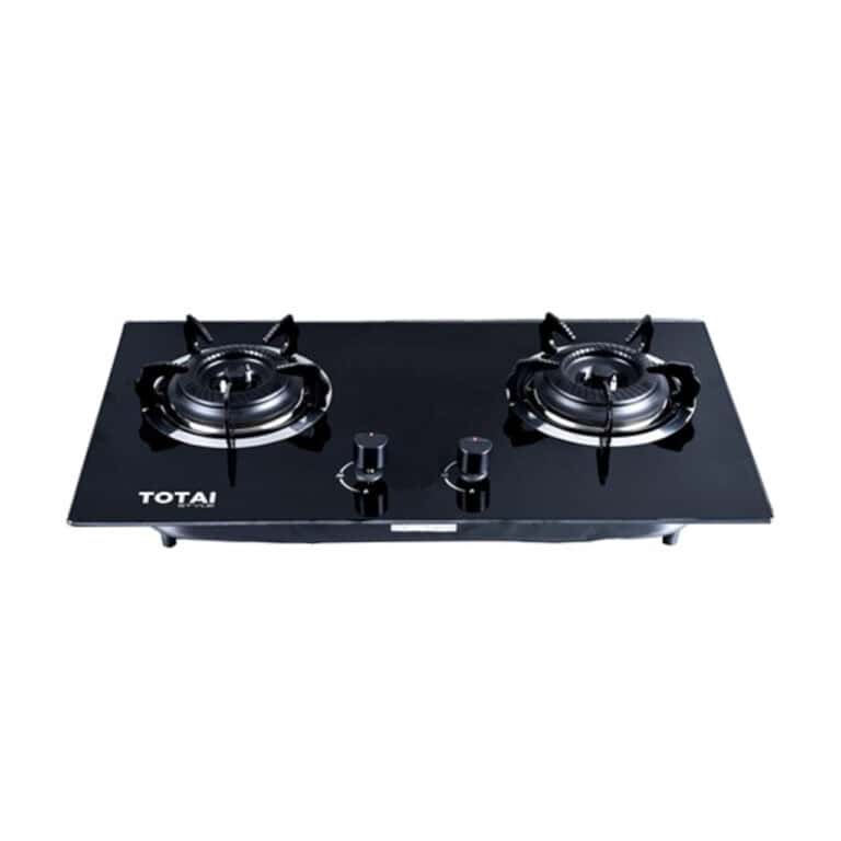 Totai 2 Burner Gas on Glass Hob