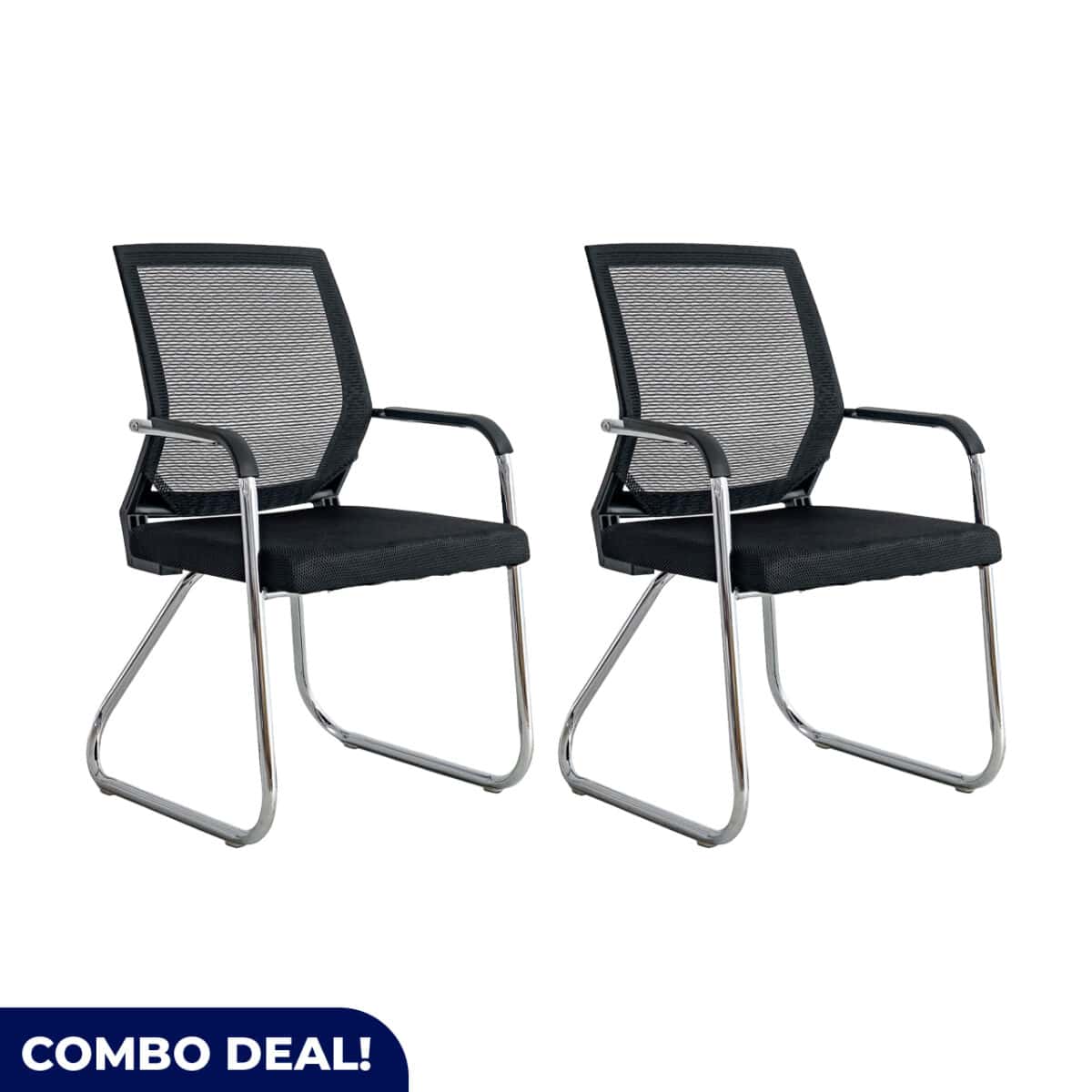 Set of 2 Visitors Chairs