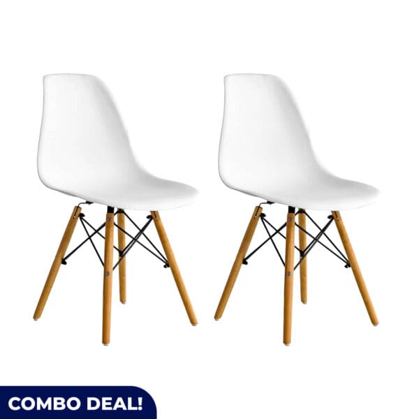 Shell Beach Legs Chair - Set of 2