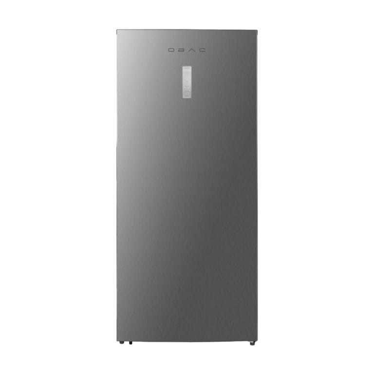 Obac - 650L Inox Upright Freezer - OBUF650I