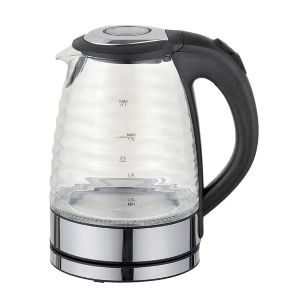 Sunbeam - 1.7 Litre Ribbed Glass Kettle - SGRK017