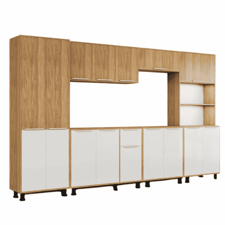 Tatiana Kitchen Set - White + Oak